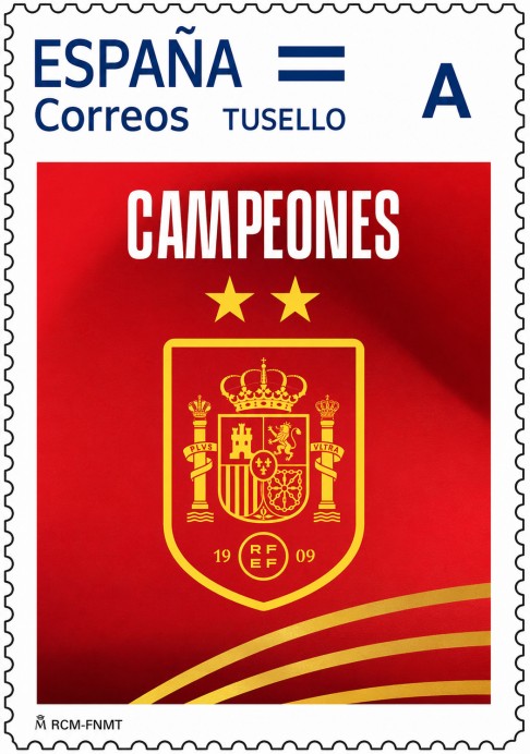 Correos convierte la segunda estrella de España en un sello conmemorativo