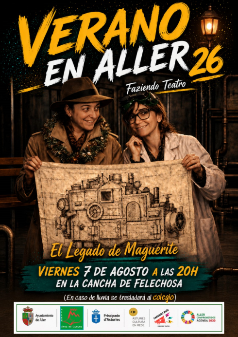 El Legado de Maguerite llega a Verano en Aller este 7 de agosto