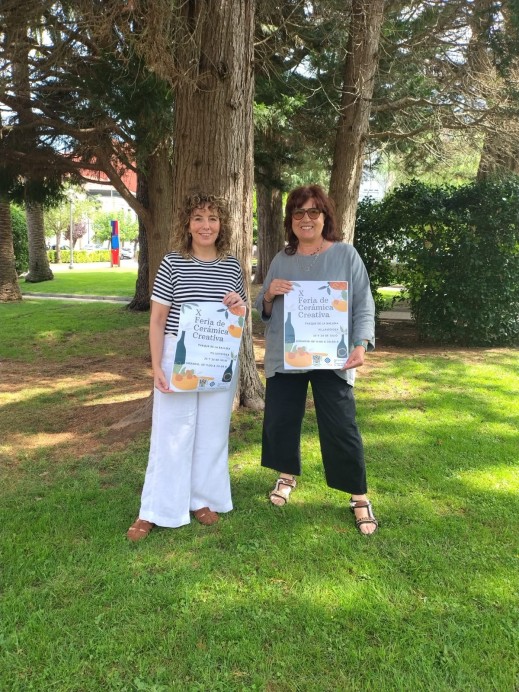 La Feria de Cerámica Creativa de Villaviciosa celebra su décima edición como escaparate de la cerámica de autor