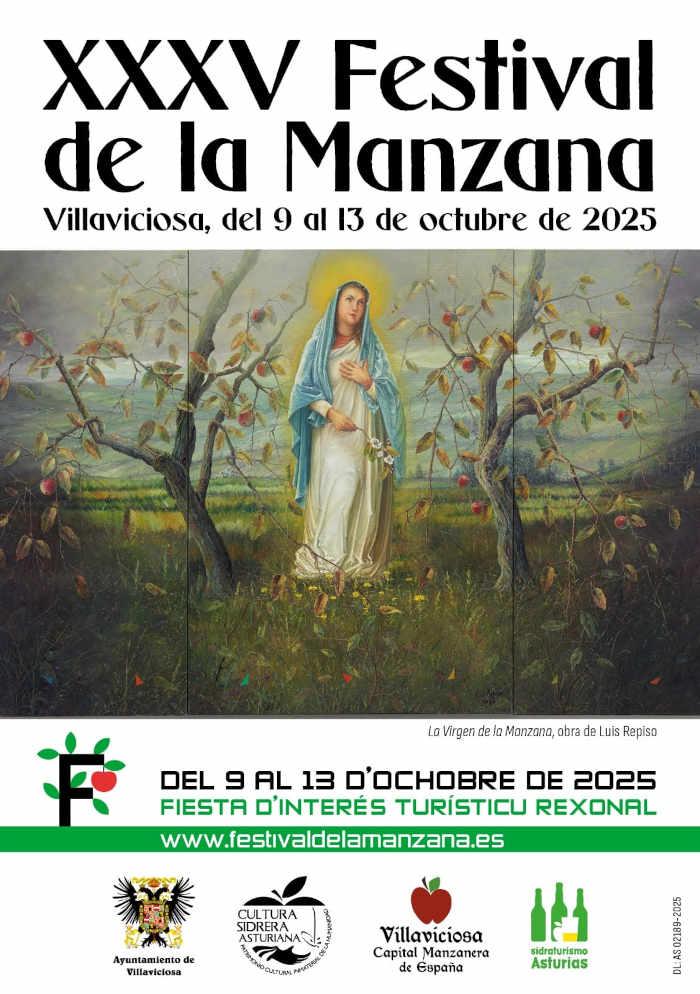 Villaviciosa celebra el XXXV Festival de la Manzana 2025 con más de un centenar de actividades Villaviciosa celebra el XXXV Festival de la Manzana 2025 con más de un centenar de actividades
