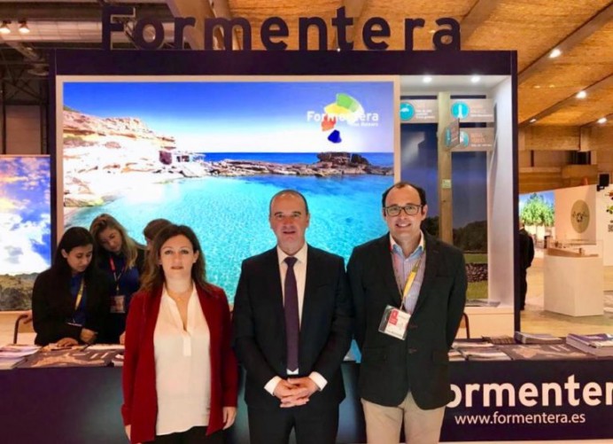 La hermosa isla balear de Formentera promocionó en Fitur su gastronomía, patrimonio y naturaleza.
