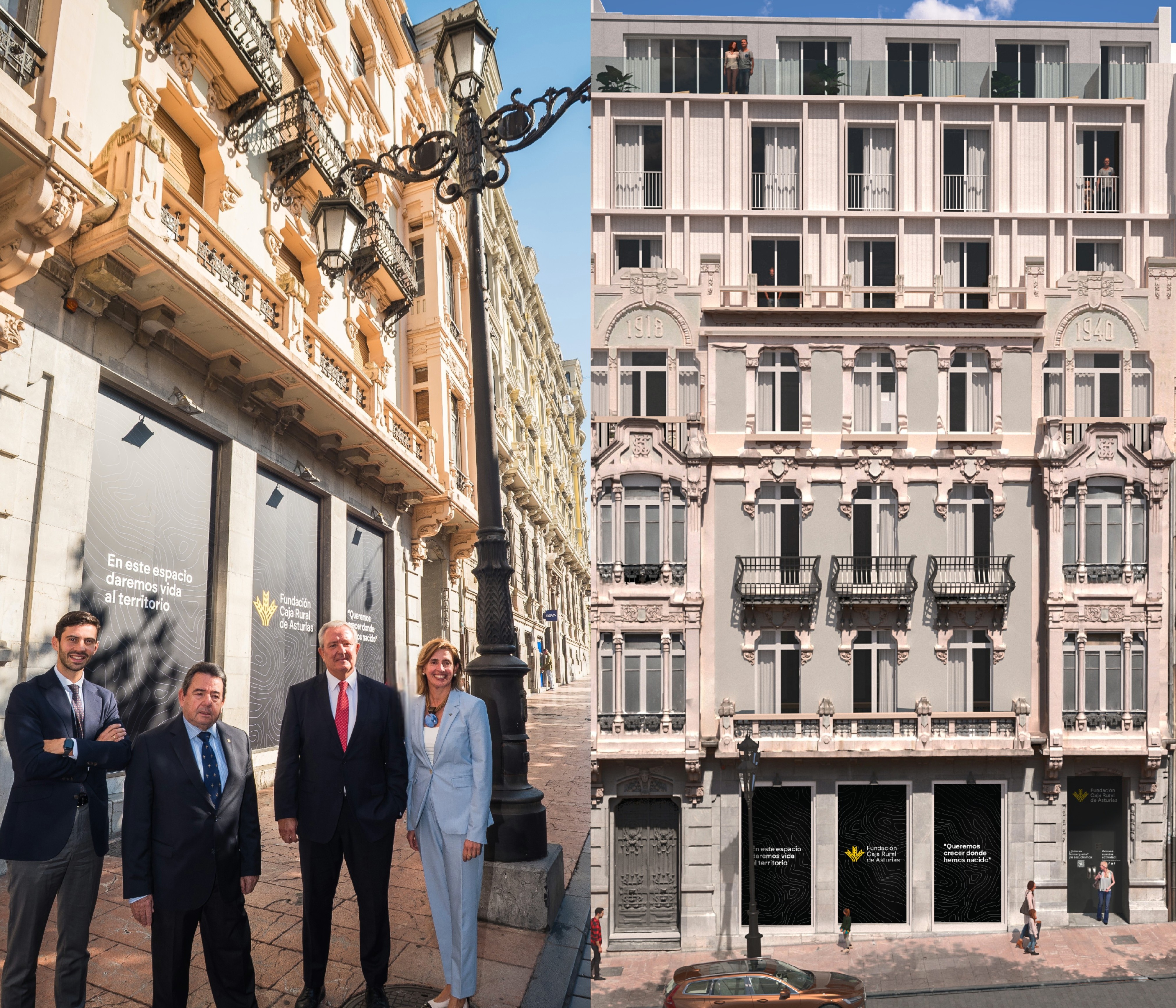 Fundación Caja Rural de Asturias adquiere edificio histórico en Oviedo para su nueva sede Fundación Caja Rural de Asturias adquiere edificio histórico en Oviedo para su nueva sede
