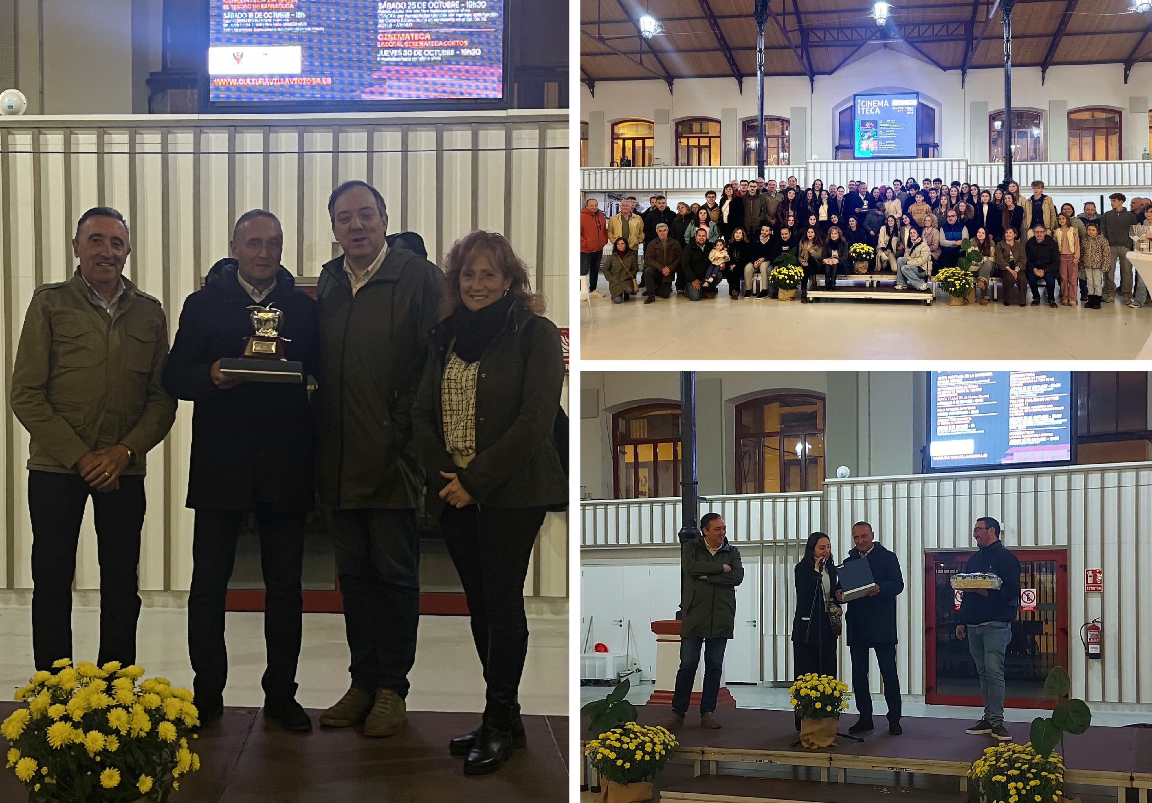 Villaviciosa rinde homenaje a Manolo Villazón por sus 31 años al frente del Club de Atletismo El Gaitero