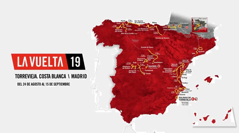 La decimocuarta etapa de La Vuelta Ciclista 2019 finalizará en Oviedo el 7 de septiembre La decimocuarta etapa de La Vuelta Ciclista 2019 finalizará en Oviedo el 7 de septiembre