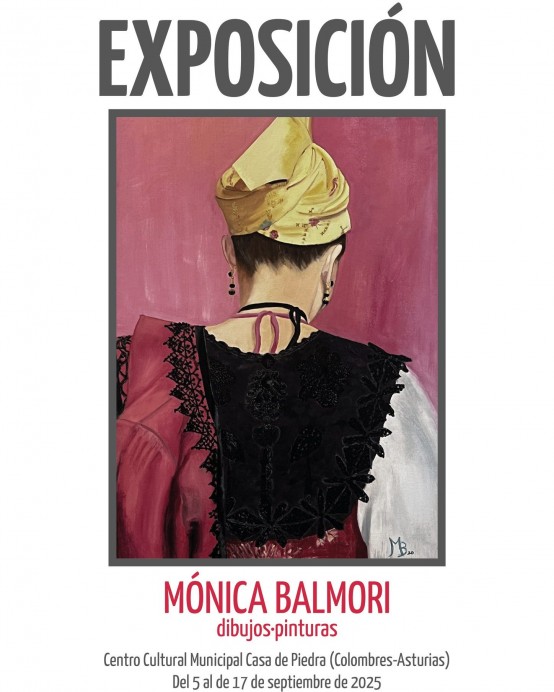 Mónica Balmori expone su obra pictórica en la Casa de Piedra de Ribadedeva Mónica Balmori expone su obra pictórica en la Casa de Piedra de Ribadedeva
