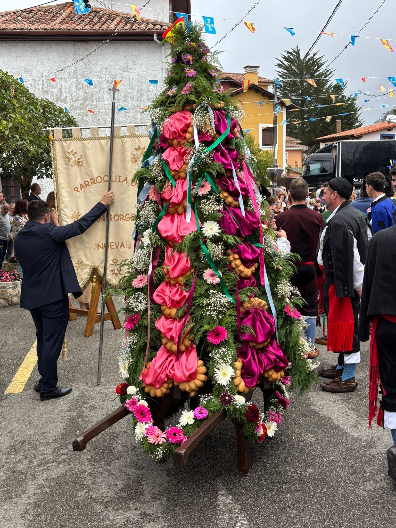 Nueva de Llanes celebró hoy la procesión de la Blanca Nueva de Llanes celebró hoy la procesión de la Blanca
