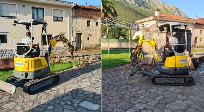 Lledías renovará su plaza con un pavimento que rendirá homenaje al 