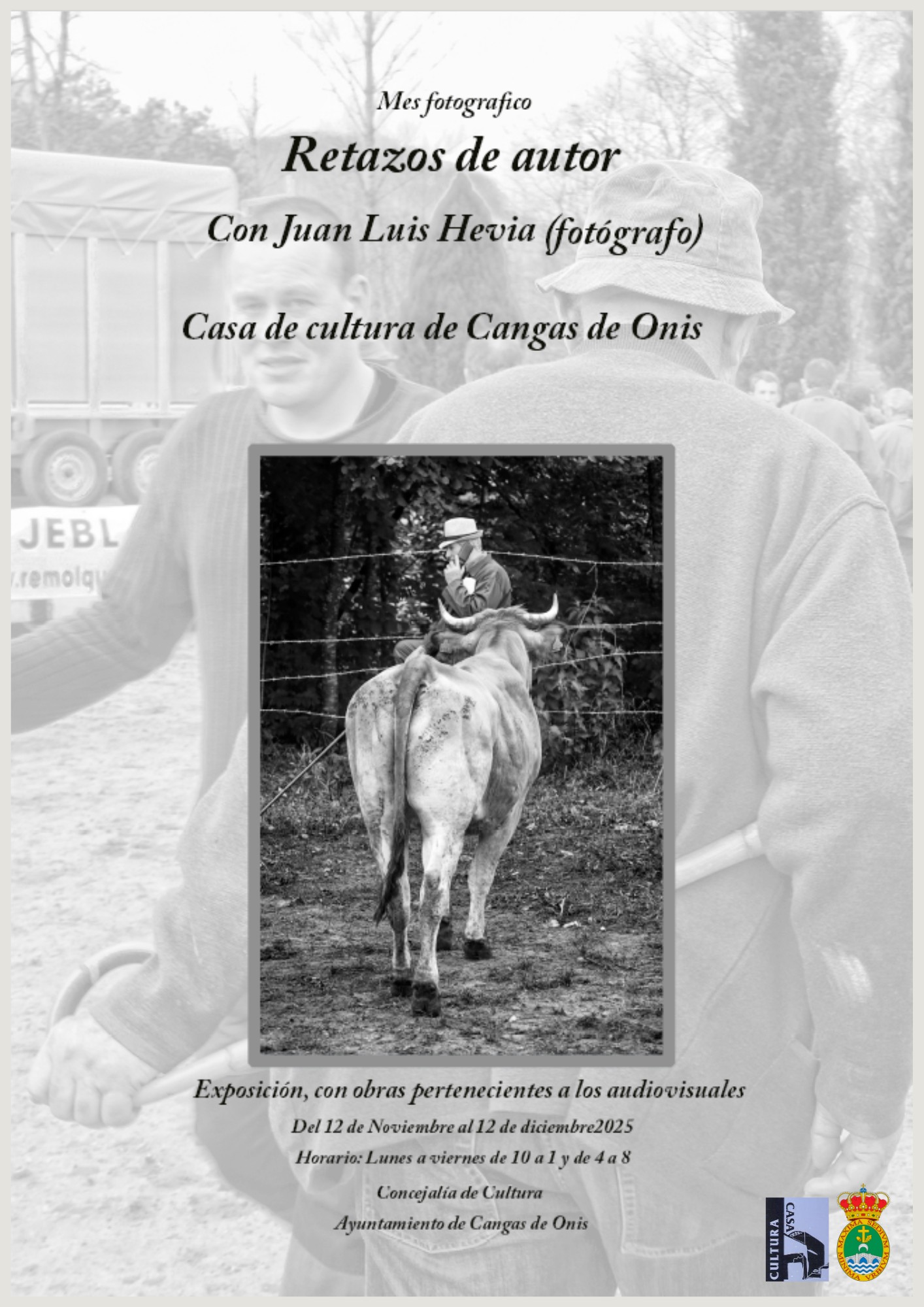 Cangas de Onís presenta la exposición ‘Retazos de autor’ de Juan Luis Hevia