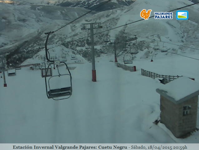 Las tormentas primaverales llenan Valgrande de Nieve Las tormentas primaverales llenan Valgrande de Nieve