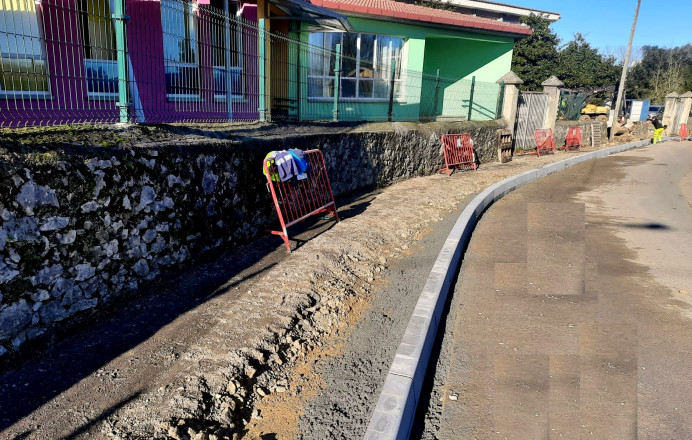 En obras proyecto integral seguridad colegio Valdellera En obras proyecto integral seguridad colegio Valdellera