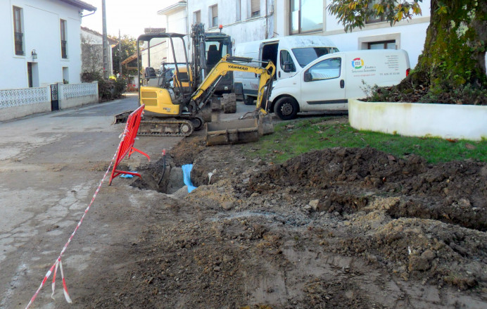 Recta final abastecimiento entre Villahormes y Hontoria Recta final abastecimiento entre Villahormes y Hontoria