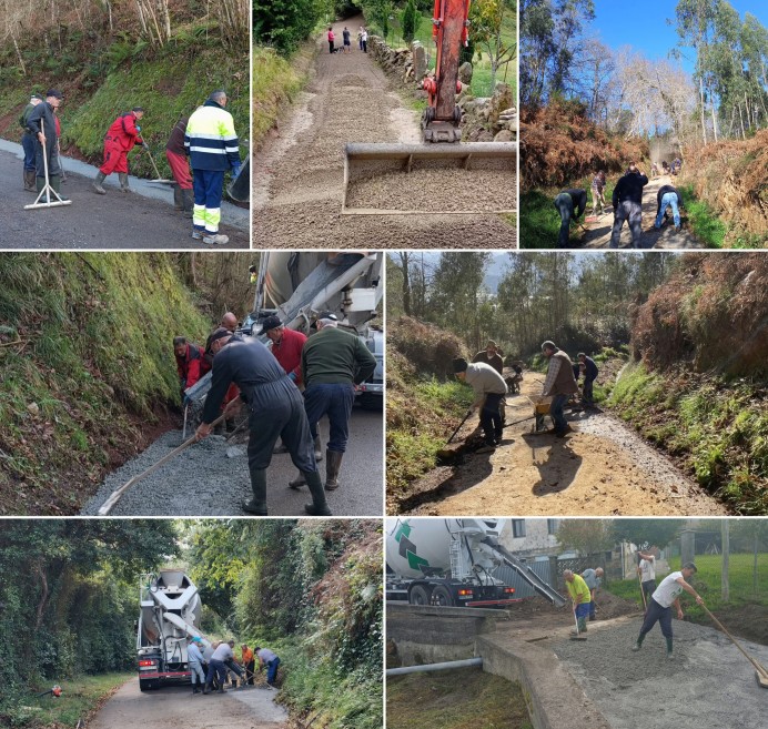 Villaviciosa abre las ayudas para obras vecinales en la zona rural hasta el 11 de agosto